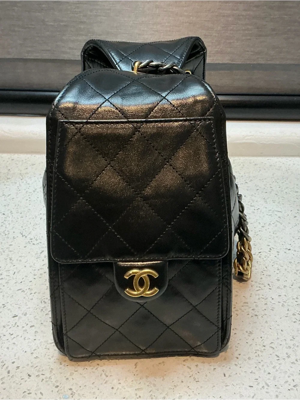 Chanel Mixed Metal Black Calfskin small 25
